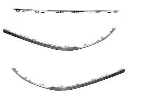 Fits VW Passat B8 2015- Rear Bumper Mouldings Chrome Set Of 3 Pices - image 2