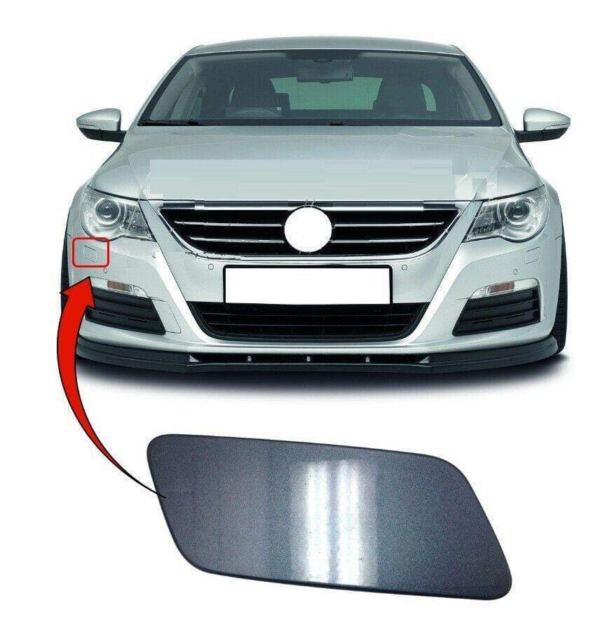 VW Passat Cc 2008-2012 Headlight Washer Cover Primed Driver Side