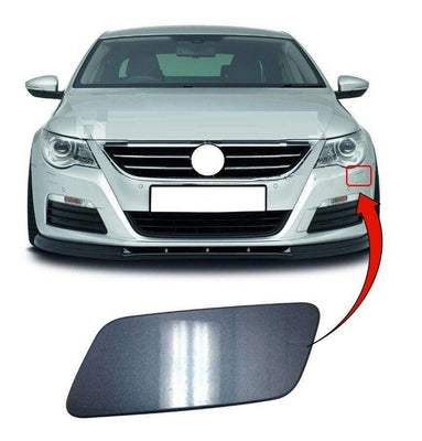 Fits VW Passat Cc 2008-2012 Headlight Washer Cover Primed Passenger Side - tradevehicleparts.co.uk