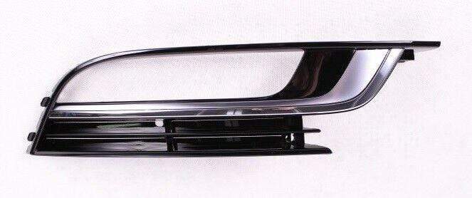 VW Passat Cc 2012-2017 Front Bumper Fog Grille With Fog Hole Chrome Trim Driver Side
