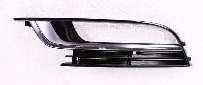 VW Passat Cc 2012-2017 Front Bumper Fog Grille With Fog Hole Chrome Trim Passenger Side