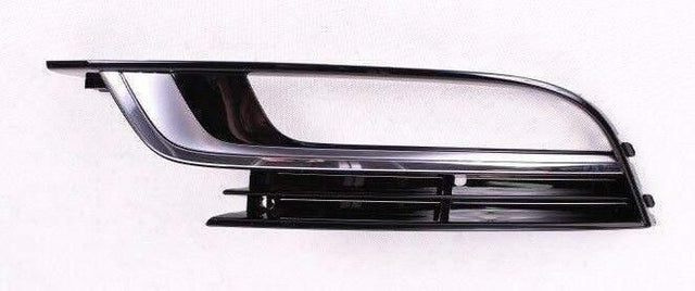 Fits VW Passat Cc 2012-2017 Front Bumper Fog Grille With Fog Hole Chrome Trim Passenger Side - image 2