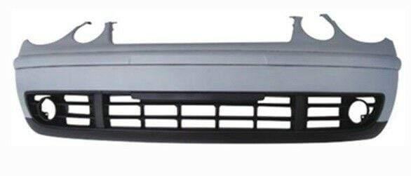 Fits VW Polo 2002-2005 Front Bumper Complete With All Grilles Spoiler & Primed Moulding - image 2