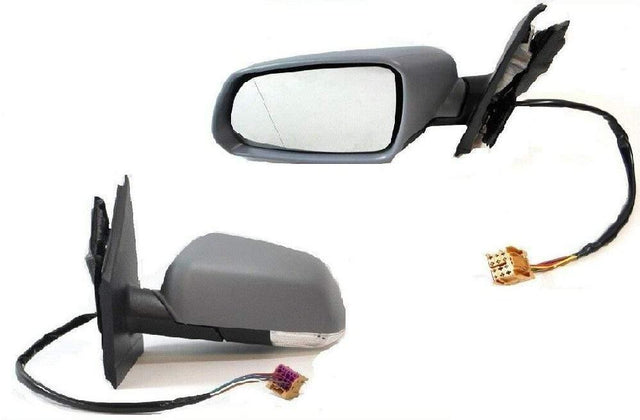 Fits VW Polo 2005-2009 Door Wing Mirror Electric Heated Primed Passenger Side - image 2