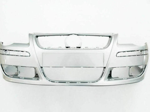 Fits VW Polo 2005-2009 Front Bumper Primed No Washer Holes Complete With All Grilles & Mouldings Standard Models - image 8