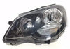 Fits VW Polo Hatchback 2005-2009 Headlamp Headlight Black Passenger Side thumbnail