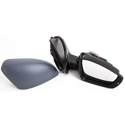 Fits VW Polo 2009-2014 Door Wing Mirror Heated Electric Primed Indicator Right 10 Pin - tradevehicleparts.co.uk
