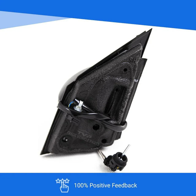 Fits VW Polo 2009-2014 Door Wing Mirror Manual Textured Black Driver Side - image 5