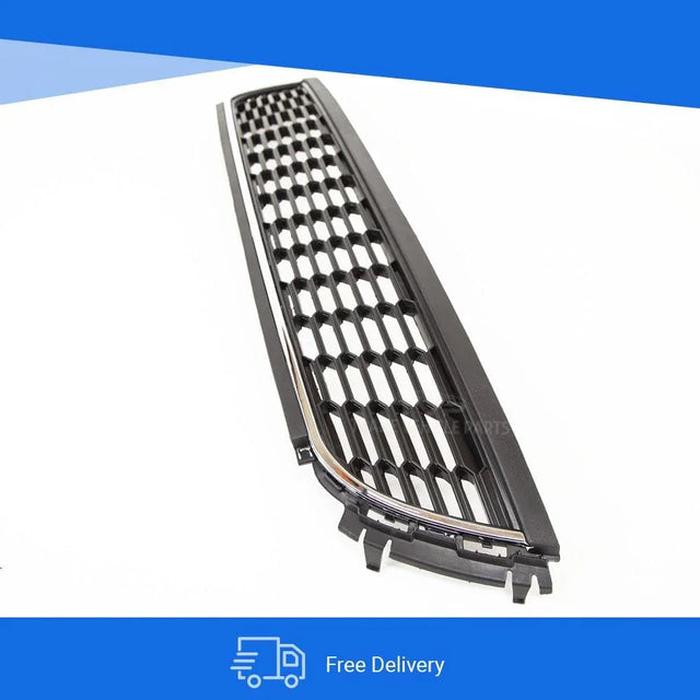 Fits VW Polo 2009-2014 Front Bumper Grille Centre Lower With Chrome Moulding Trim - image 11