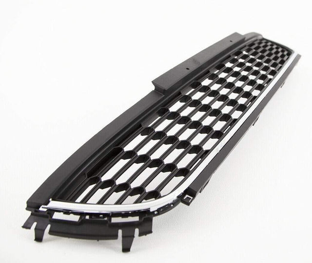 Fits VW Polo 2009-2014 Front Bumper Lower Centre Grille Honeycomb With Chrome Trim - image 8