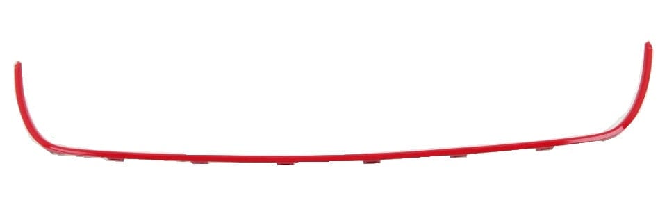 VW Polo 2009-2014 Front Lower Grille Red Trim Moulding Standard Models Only