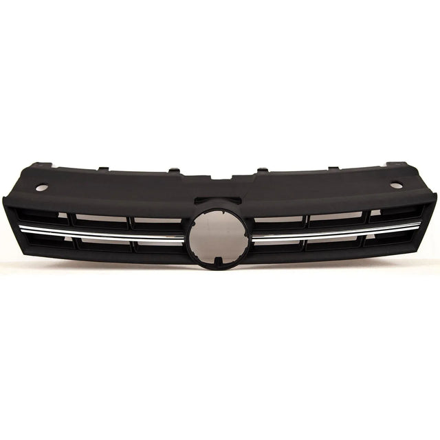 Fits VW Polo 2009-2014 Front Main Grille With Chrome Moulding  - image 3