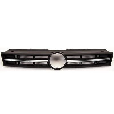 Fits VW Polo 2009-2014 Front Main Grille With Chrome Moulding  - tradevehicleparts.co.uk