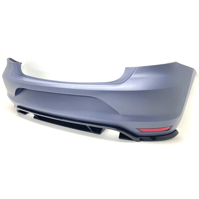 Fits VW Polo GTI 2014-2017 Rear Bumper Primed Complete Dual Exhaust Cut Out New - image 3