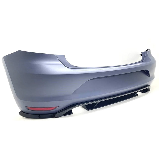 Fits VW Polo GTI 2014-2017 Rear Bumper Primed Complete Dual Exhaust Cut Out New - image 2