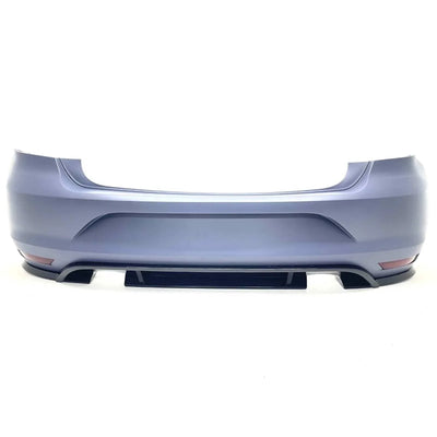 Fits VW Polo GTI 2014-2017 Rear Bumper Primed Complete Dual Exhaust Cut Out New - tradevehicleparts.co.uk