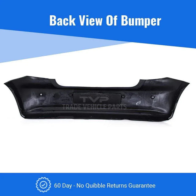 Fits VW Polo Hatchback 2009-2014 Rear Bumper Primed With Sensor Holes - image 5