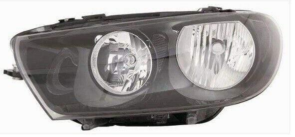 Fits VW Scirocco 2008-2014 Headlight Headlamp With Motor Black Type Passenger Side - image 2