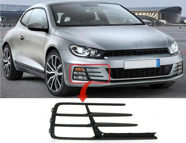 Fits VW Scirocco Gts 2014-2017 Front Bumper Fog Grille Driver Side - image 2