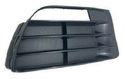 Fits VW Scirocco R 2008-2014 Front Bumper Fog Grille Black Driver Side - tradevehicleparts.co.uk