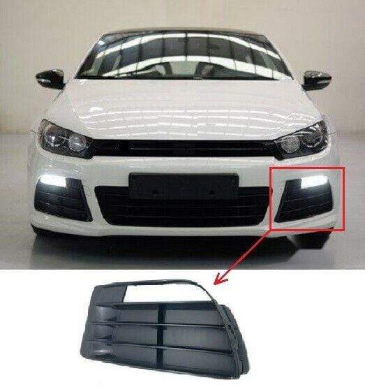VW Scirocco R 2008-2014 Front Bumper Fog Grille Passenger Side