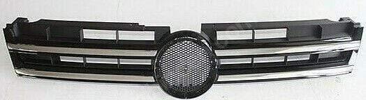Fits VW Touareg 2011-2014 Front Main Grille With Chrome Moulding - image 2