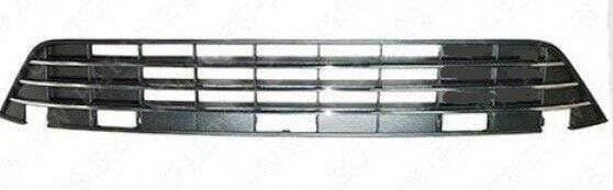 Fits VW Touareg 2014-2018 Front Bumper Centre Grille Black With Chrome Mouldings - image 2