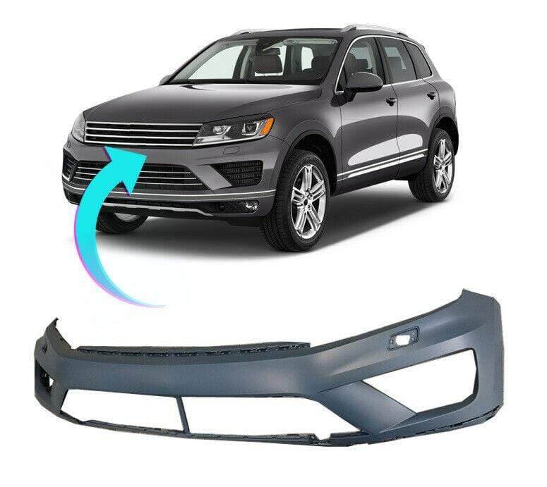 VW Touareg 2014-2018 Front Bumper Primed