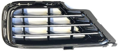Fits VW Touareg R-Line 2014-2018 Front Bumper Fog Grille Black Driver Side - tradevehicleparts.co.uk
