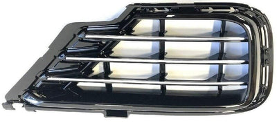 Fits VW Touareg R-Line 2014-2018 Front Bumper Grille Black Passenger Side - tradevehicleparts.co.uk