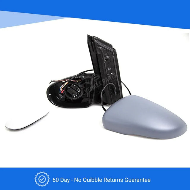 Fits VW Touran 2010-2015 Door Wing Mirror Electric Heated Primed Passenger Side - image 5