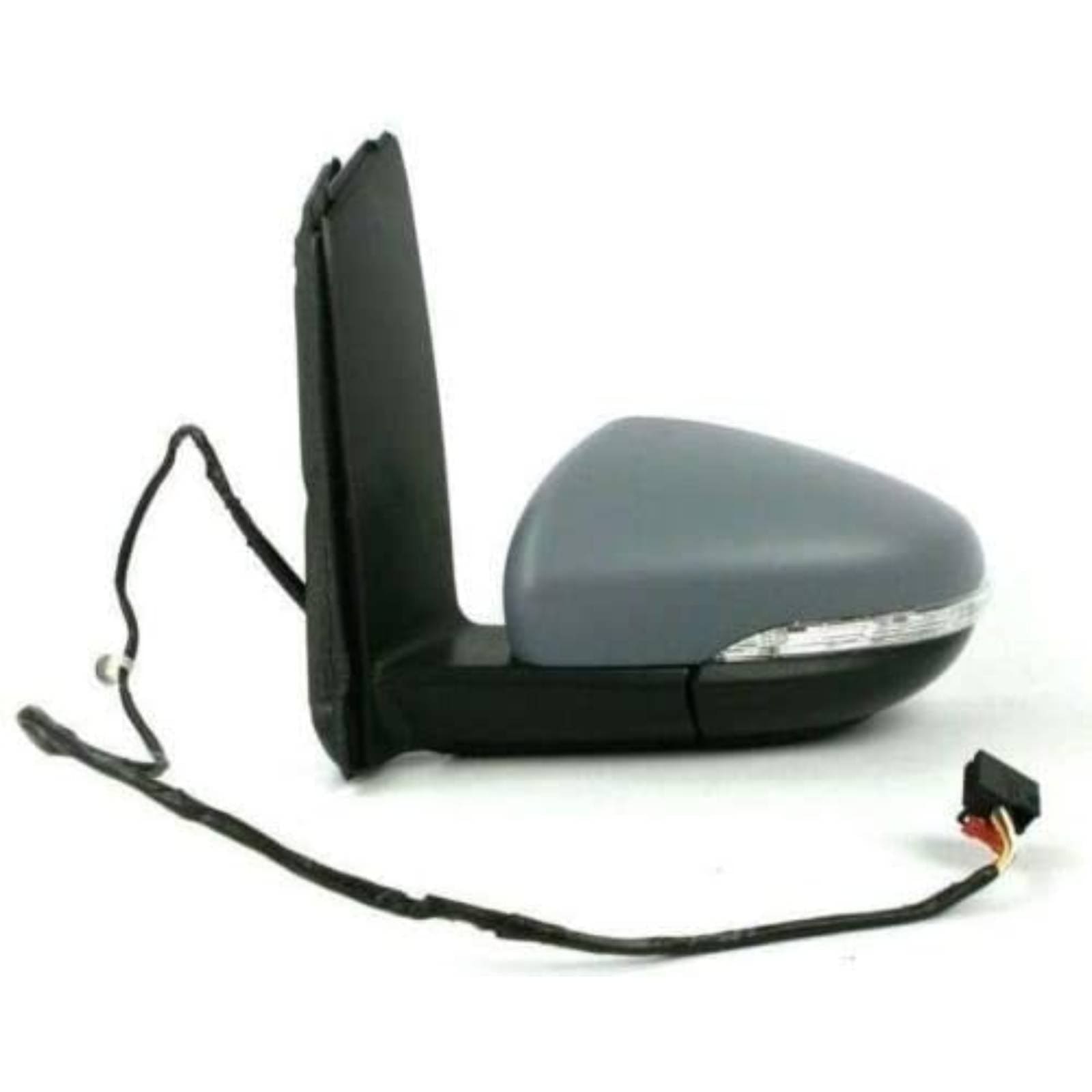 VW Touran 2010-2015 Door Wing Mirror Electric Heated Primed Passenger Side