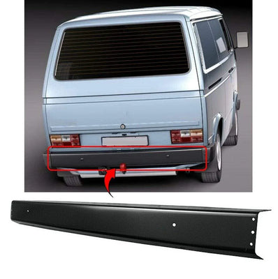Fits  VW Transporter T25 Camper 1979-1990 Rear Bumper Black Centre - tradevehicleparts.co.uk