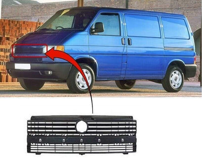 Fits VW Transporter T4 1990-2003 Front Grille Centre Main - tradevehicleparts.co.uk