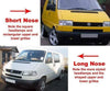 Fits VW Transporter T4 1991-1996 Front Crossmember Short Nose Type thumbnail