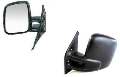 Fits VW Transporter T4 1991-2004 Door Wing Mirror Manual Outside Adjust Passenger Side - tradevehicleparts.co.uk