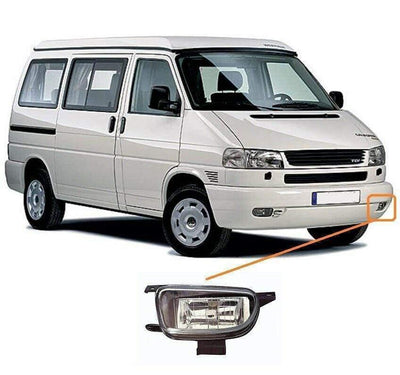 Fits VW Transporter T4 1997-2004 Fog Light Lamp Passenger Side Long Nose - tradevehicleparts.co.uk