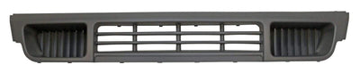 Fits VW Transporter T5 2003-2009 Front Bumper Grille Centre Dark Grey Textured - tradevehicleparts.co.uk
