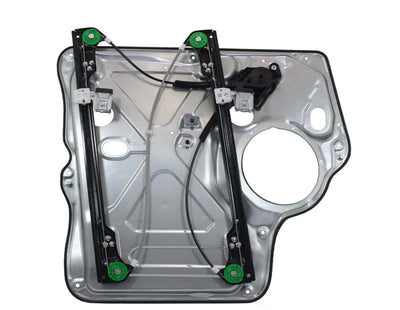 Fits VW Transporter T5 2003-2012 Electric Window Regulator Driver Side With Panel - tradevehicleparts.co.uk