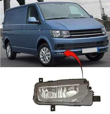 Fits VW Transporter T6 2015- Fog Light Lamp Driver Side - tradevehicleparts.co.uk