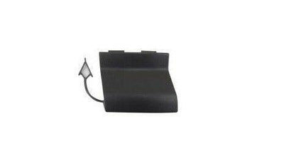 Fits VW Transporter T6 2015- Front Bumper Towing Eye Cover Black Smooth - tradevehicleparts.co.uk