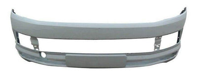 Fits VW Transporter T6 2015- Front Bumper Without Washer Holes Smooth Primed - tradevehicleparts.co.uk